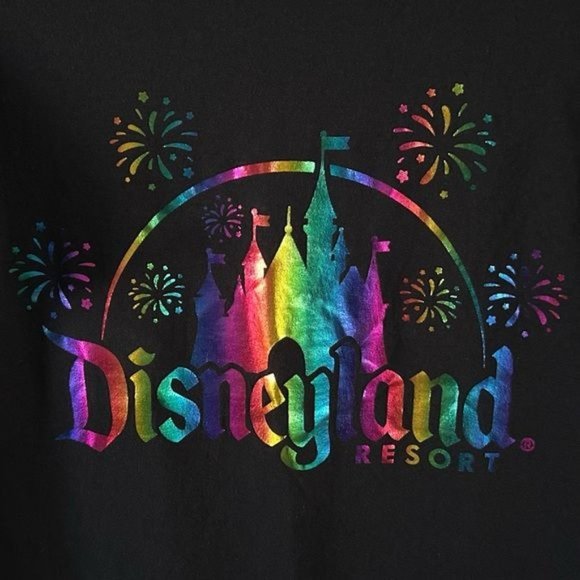 Disney Disneyland Unisex Resort Graphic T-Shirt, Metallic Shiny Medium - Picture 5 of 8